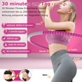 thumbnail image 5 of Hula Hoop para adultos, núcleo de acero inoxidable resistente con espuma premium, 6 segmentos, Hula Hoop extraíble para modelado abdominal, fitness, masaje, pérdida de peso Sailing  Electrónica, 5 of 5