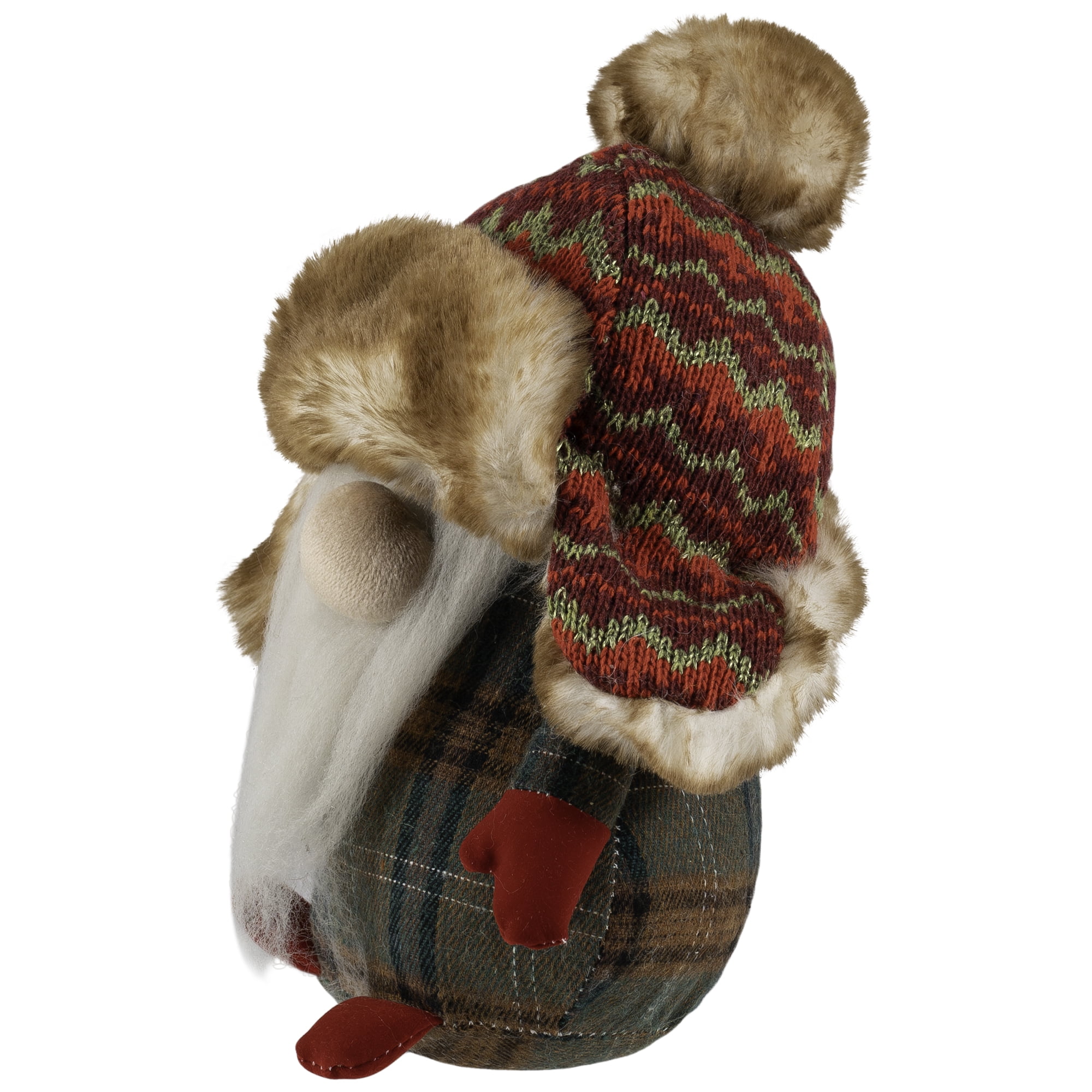 Northlight Gnome with Knitted Trapper Hat Christmas Figure - 7.75"