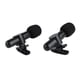 thumbnail image 1 of Micrófono Wireless Lavalier, 1 Para 2 Enchufe De Micrófono De Solapa Lavalier Inalámbrico Y Reproduce Una Alta Sensibilidad Portátil 2.4G Con Windmuff Para La Entrevista, 1 of 7