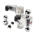 thumbnail image 4 of Uriah AlumaTow Adjustable Aluminum Trailer Hitch Mount 6 Inch Drop (2 Pack), 4 of 7