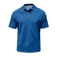 thumbnail image 4 of Mens Polo Shirts Summer Golf Beach Short Sleeve Collared Quick Dry Lightweight Regular Fit Shirt, 3XL, 4 of 7