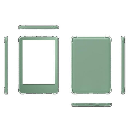 Blarkrus Transparent For Kindle Scribe 2024 Suitable For Kindle 2024 Protective Cover Four Corners Anti-Fall Transparent K12 Kpw6 Kc 12th Tpu Soft Shell