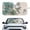 Boho Mandala Floral Hummingbird, variant on Binienty Floral Dragonfly Windshield Sunshade Car Foldable Uv Ray Reflector Auto Front Window Sun Protection UV Rays Protection Automotive Interior Heat Reflector