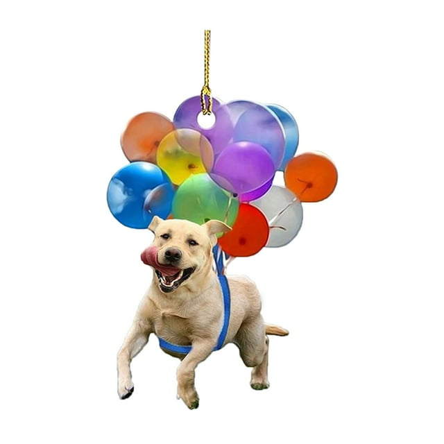 Hangs Dog Pendant Dog Fly With Car Hanging Ornament Unique Accessory for Pet Lovers
