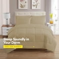 thumbnail image 2 of Juego de ropa de cama Sweet Home Collection Twin XL, color topo, 5 piezas, 2 of 6