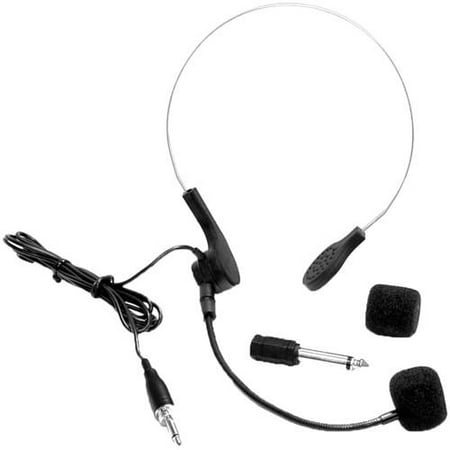 Pyle Cardioid Condenser Headset Microphone with Flexible Wired Boom PMEM8