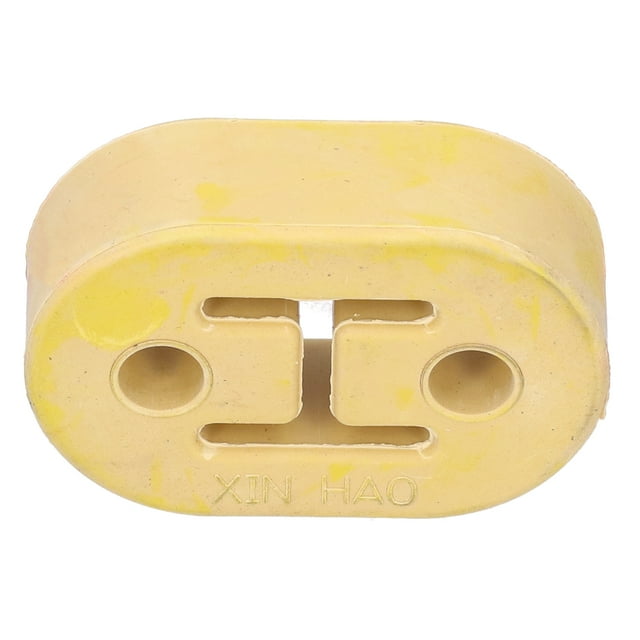 2-Hole Muffler Er Polyurethane Shakeproof Universal Autoe Exhaust Pipe Fittingsyellow,Exhaust System Modification