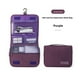 thumbnail image 5 of Mejor bolsa de maquillaje de viaje con gancho - Organizadora estética impermeable para artículos de aseo húmedos y secos, necesera colgante con varios compartimentos, 5 of 6