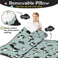 thumbnail image 3 of Black Corgi Toddler Nap Mats for Kids Preschool,50"x20" Sleeping Mat Bag or Kids,Toddler Sleeping Bag,Toddler Nap Mat or Daycare, 3 of 6