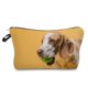 thumbnail image 1 of Bolsa de maquillaje de gran capacidad para mujer, neceser personalizable con estampado de perro, estuche de lápices para estudiantes LIUWENJING unisex, 1 of 2