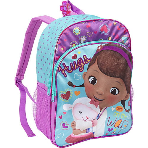 Disney Doc Mcstuffin Filled Backpack with Stationary
