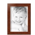 thumbnail image 2 of ArtToFrames 5" x 7" Walnut Picture Frame, 5x7 inch Brown Wood Poster Frame (WOM-4215), 2 Pack, 2 of 7