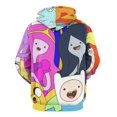 thumbnail image 3 of Finn Dog Adventure Time Unisex Sweatshirts Hoodies 3D Printing Fashion Hoody Pullover For Mens And Womens Winter Daily Adult Hooded Clothes With Drawstring And Pocket, 3 of 7