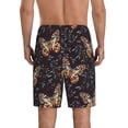 thumbnail image 5 of Salouo Butterfly1 Pattern Men's Sleep Pajama Shorts,Pajama Bottoms Elastic Waistband Sleep Pajama Short PJ Shorts for Men -Medium, 5 of 6