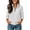 White, variant on cocolona Womens Half Zip Sweater for Women Pullover Long Sleeve Cable Knit Sweater Dressy Casual Solid Color Fall Sweater