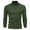01 Army Green, variant on Awdenio Sweaters for Men Casual Slim Fit Knitted Turtleneck Pullover Long Sleeved Loose Sweaters with Twist Patterned