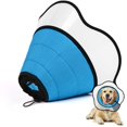 thumbnail image 1 of Adjustable Soft Dog Cone for Comfortable Pet Recovery After Surgery. Elizabethan Collar for Dogs to Stop Licking. Ideal for Large, Medium and Small Dogs., 1 of 4