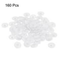 thumbnail image 3 of Screw Cap Covers, 160 Pack 11.5x3mm Plastic Screw Decoration Cover, White, 3 of 5