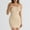 Khaki, variant on ZZwxWA Womens Body Shaper Short Sleepshirts Adjustable Spaghetti Strap Belly Control Full Slip Shapewear Under Dress