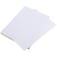 thumbnail image 4 of HOMEMAXS  100 Sheets Print Sticker Paper Plain Stickers Adhesive Labels Glossy White, 4 of 8