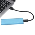thumbnail image 1 of SSD Enclosure, Hard Drive Enclosure Convenient Practical Stable Reliable Fast Transmission Widely Applicable  for  8 for  7 for  Xp Red,Blue,Black,Silver, 1 of 7