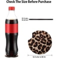 thumbnail image 3 of Posavasos de neopreno para bebidas, diseño de leopardo de 2,56 pulgadas, posavasos de goma para taza de coche, accesorios para coche, sala de estar, cocina, oficina, para proteger el coche y los, 3 of 7