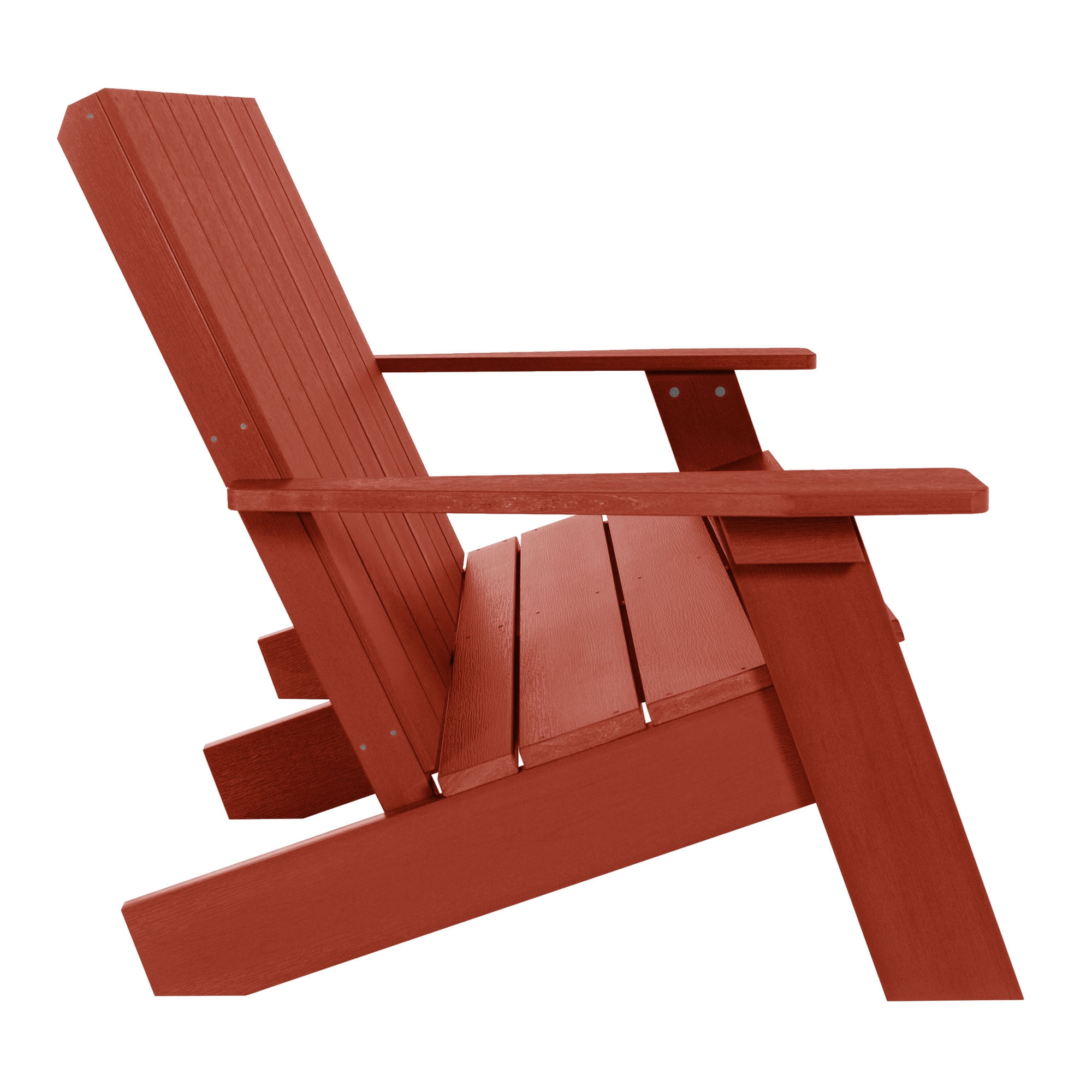 Highwood Double Wide Modern Adirondack Chair - Outdoor, Eco-friendly, Synthetic Wood