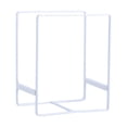 thumbnail image 1 of Estante para secar platos Estantes para platos de metal Soporte para platos Gabinete Estante de almacenamiento Tapa de olla Soporte para cuencos Organizador de encimera-Blanco, 1 of 5