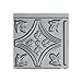 thumbnail image 3 of FASÄDE Traditional Style/Pattern 1 Decorative Vinyl Backsplash Panel in Argent Silver (6X6 Inch Sample), 3 of 4