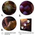 thumbnail image 3 of Designart "Royal Grapes from the Vineyard I" Food & Beverage Wall Art - Traditional Green Fruits Living Room Canvas Art, 3 of 6