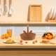 thumbnail image 5 of Cesta de picnic de ratán sintético hecha a mano con asa para actividades al aire libre, almacenamiento de frutas, pan, huevos y fotografía. Diseño multifuncional., 5 of 7