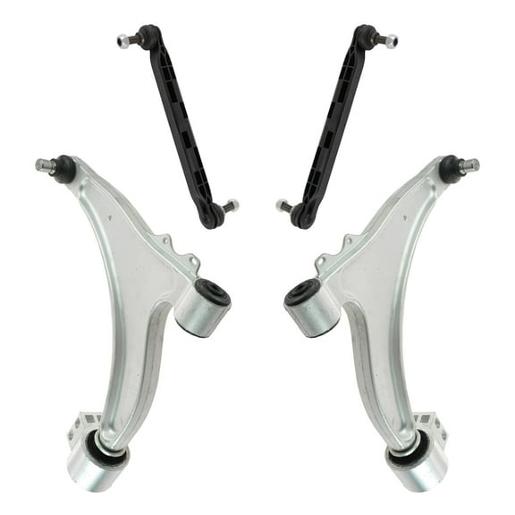 TRQ Front Control Arm Ball Joint Stabilizer Sway Bar Link Suspension Kit 4pc PSA65144