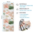 thumbnail image 2 of Pioneer Flower Floral Print Pattern Hot Yoga Mat Towel Non Slip for Hot Yoga - Quick-Drying Yoga Mat Cover with 4 Corner Pockets with Travel Bag - Hot Yoga Towel Non Slip 74"x26", 2 of 6