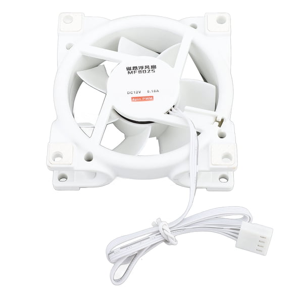 80mm PWM Case Fan,8002500RPM Efficient Silent PC Cooling Fan,Computer Case Fan with MFDB Dynamic Pressure Bearing & Intelligent Temperature Control