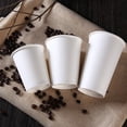 thumbnail image 3 of MasteelfCA 100Pcs Paper Cups Hot Cold Drinks Paper Cups Coffee Cups for Camping Party Office 8oz, 3 of 7