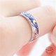 thumbnail image 1 of Previene alergias Luna noche estrellada Van Gogh pareja anillos joyería artística par Real anillos para mujeres hombre amantes el mejor regalo, 1 of 2