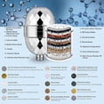 thumbnail image 2 of Purifying Shower Filter System, Universal Compatibility & Hard Water Filter, Enhancing Skin and Hair Health, Consistent Water Pressure, Easy Tool-Free Installation for an, 2 of 5