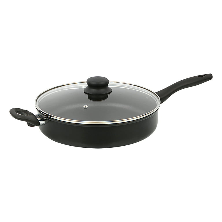 Mainstays 4 Quart Multi-Use Reinforced Non-Stick Jumbo Cooker with Glass Lid