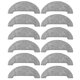 thumbnail image 1 of 12PCS Vacuum Accessories Mop Pads Replacement Fittings for L11 Robot Vacuum Spare Accessories Mop Rag Mop Cloth, 1 of 5