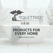 ToiletTree Products Stainless Steel Plunger Heavy Duty Toilet Plunger with Holder Set