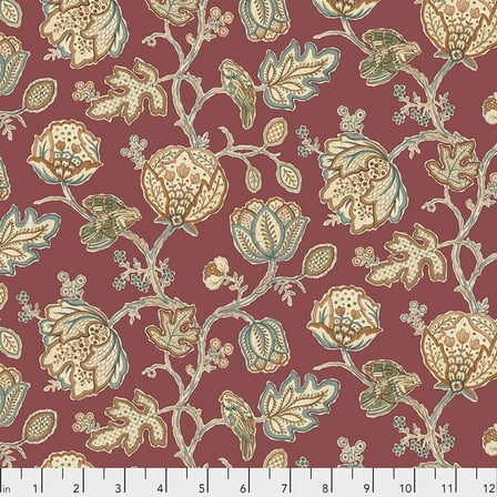 Free Spirit Fabrics Orkney by Morris & Co. Theodesia Red