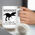 thumbnail image 3 of Boss Gifts Ideas Worlds Best Boss Office Party Gag Gift 11oz 15oz White Coffee Mug, 3 of 5