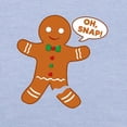 thumbnail image 3 of CafePress - Oh Snap Gingerbread Man Toddler T Shirt - Cute Toddler T-Shirt, 100% Cotton, 3 of 4