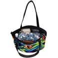 thumbnail image 5 of Frog Canvas Leather Mix Hand-Held Bag Twill Jeanette Sponge 30x10.5x39cm/11.8x4.1x15.4in, 5 of 5