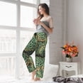 thumbnail image 6 of Picia Succulents Womens Soft Woven Cotton Elastic Waistband Sleep Pajama Pant Lounge Sleep Pant With Pockets And Drawstring-Small, 6 of 9