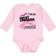 thumbnail image 3 of Inktastic I Love My Great Grandma- Breast Cancer Awareness- Hope, Support, Love Boys or Girls Long Sleeve Baby Bodysuit, 3 of 5
