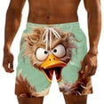 thumbnail image 4 of Pantalones de Cintura Elásticos con Cordón para Natación de Ocio de Playa de Verano, Tela Ligera Y Transpirable, 4 of 5