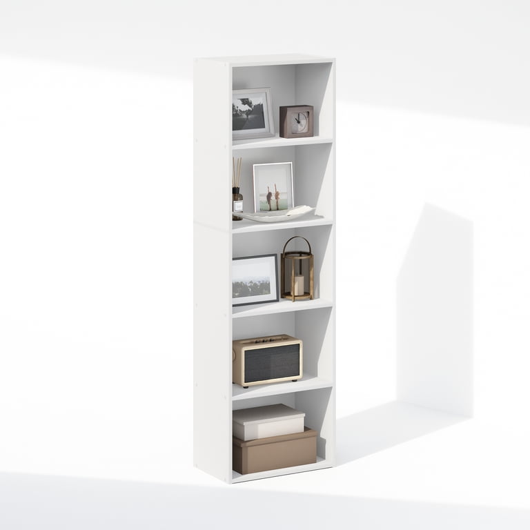Furinno Reed 5-Tier Reversible Open Shelf Bookcase photo 5