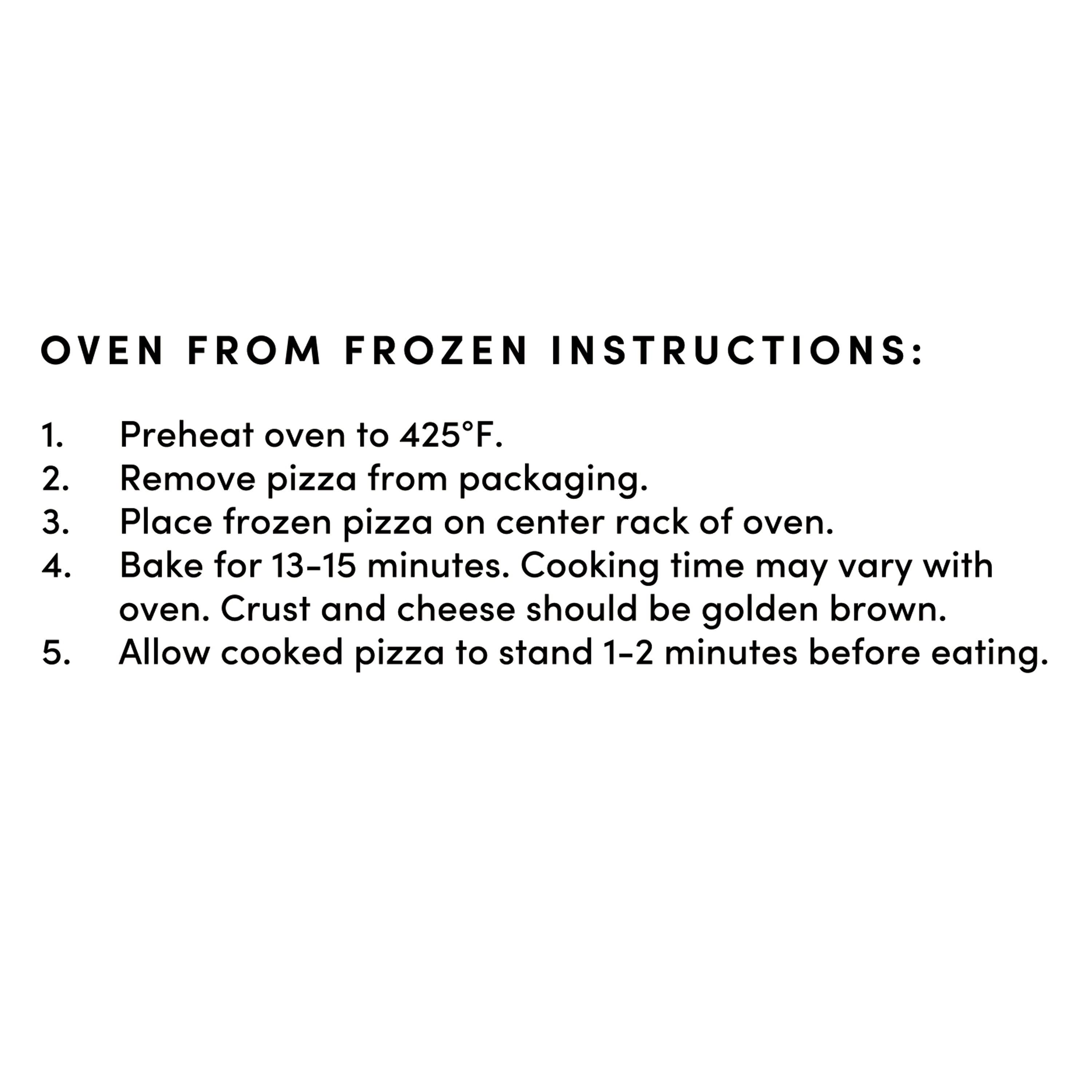bettergoods Gluten-Free Cauliflower Thin Crust Chicken Sausage Pizza, 13.2 oz (Frozen)