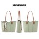 thumbnail image 3 of Bolso de mano Montana West Green de piel sintética para mujer, 3 of 6